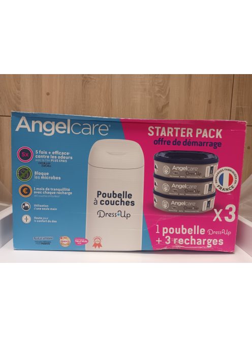 Angelcare pelenkatartó+3 utántöltő OUTLET termék