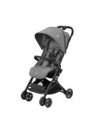 Maxi-Cosi Lara2 babakocsi, 0-4 éves korig, 0-22 kg, pehelykönnyű, kompakt buggy, 3 fekvő pozíció, lapos fekvő helyzet, kicsiben összecsukható, vállpánt, választható szürke