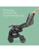 Maxi-Cosi Lara2 babakocsi, 0-4 éves korig, 0-22 kg, pehelykönnyű, kompakt buggy, 3 fekvő pozíció, lapos fekvő helyzet, kicsiben összecsukható, vállpánt, választható szürke