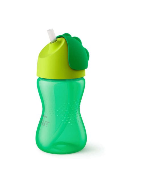 Philips Avent itatópohár rugalmas szívószállal 300 ml, 12hó-fiús