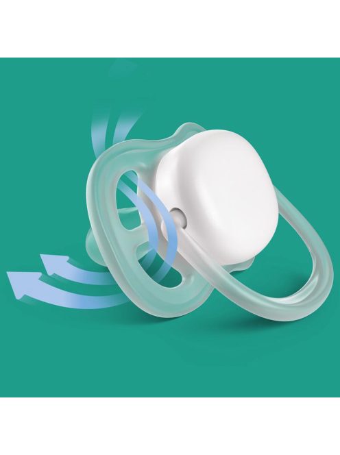 Philips AVENT játszócumi ultra air 18hó bálna 2db