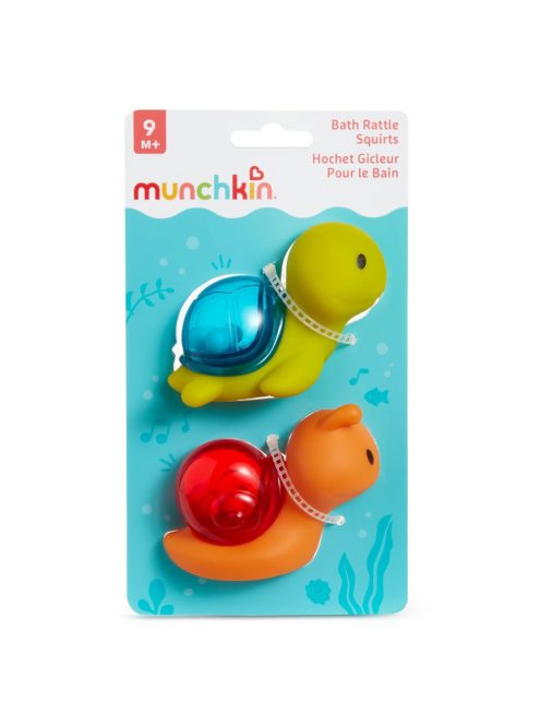 Munchkin fürdõjáték Bath Rattle Squirts 2db csörgõ-spriccelõ