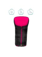 Fillikid Eco Big bundazsák babakocsiba-pink-fekete