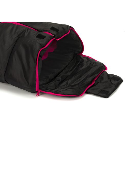 Fillikid Eco Big bundazsák babakocsiba-pink-fekete