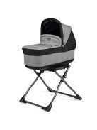 Peg Perego Bassinet Stand Silver-Black mózeskosár tartó állvány