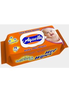 Aquella Baby nedves törlõkendõ  Economic kupakos 72db