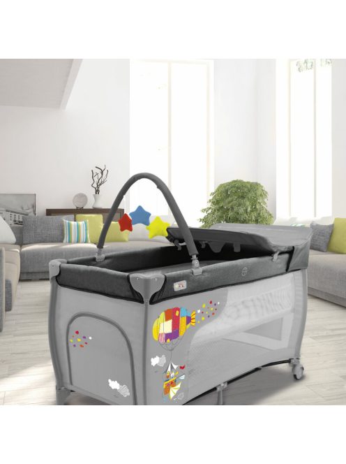 Mix Plus utazóágy pelenkázóval 0-15 kg