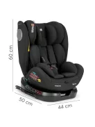 KikkaBoo  i-MOOVE 2 gyerekülés 40-150 cm és 360°-os forgatással OUTLET termék