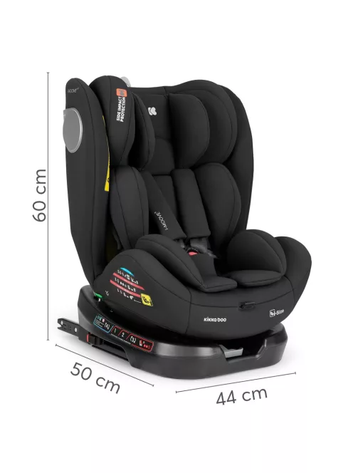 KikkaBoo  i-MOOVE 2 gyerekülés 40-150 cm és 360°-os forgatással OUTLET termék