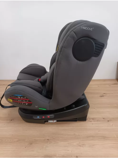 KikkaBoo  i-MOOVE 2 gyerekülés 40-150 cm és 360°-os forgatással OUTLET termék