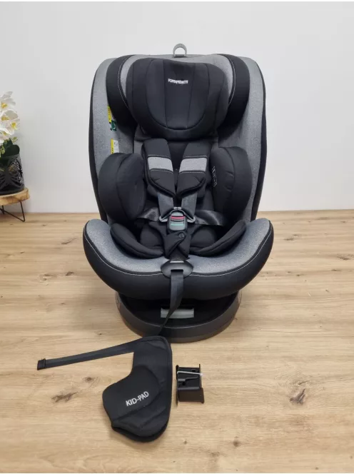 Foppapedretti Circle I-Size, i-Fix 40-150cm 360° gyerekülés  carbon szìnű OUTLET termék