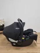 Graco Snuglite i-Size 40-75cm babahordozó,  fekete szìnű OUTLET termék