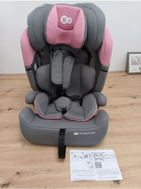 Kinderkraft Comfort Up I-Size 76-150cm gyerekülés-pink OUTLET termék