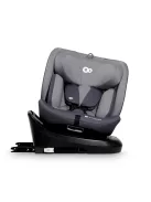 Kinderkraft I-Grow 2 Pro i-Size 40-150cm Isofix 360°gyerekülés fekete- szürke OUTLET termék