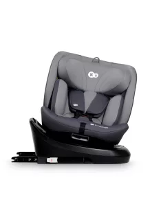  Kinderkraft I-Grow 2 Pro i-Size 40-150cm Isofix 360°gyerekülés fekete- szürke OUTLET termék