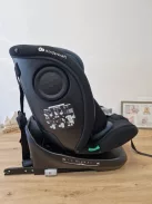 Kinderkraft I-Grow 2 Pro i-Size 40-150cm Isofix 360°gyerekülés fekete- szürke OUTLET termék