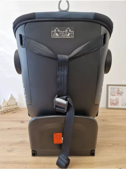 Kinderkraft I-Grow 2 Pro i-Size 40-150cm Isofix 360°gyerekülés fekete- szürke OUTLET termék