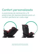 Bebeconfort RevolveFix 360 i-Size autósülés, 360°-ban forgatható, 0–12 év, 40–150 cm, ISOFIX gyerekülés, bordó szìnű OUTLET termék