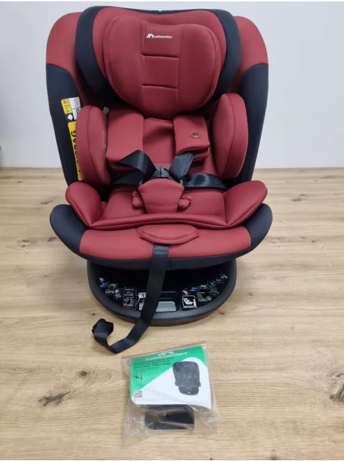 Bebeconfort RevolveFix 360 i-Size autósülés, 360°-ban forgatható, 0–12 év, 40–150 cm, ISOFIX gyerekülés, bordó szìnű OUTLET termék