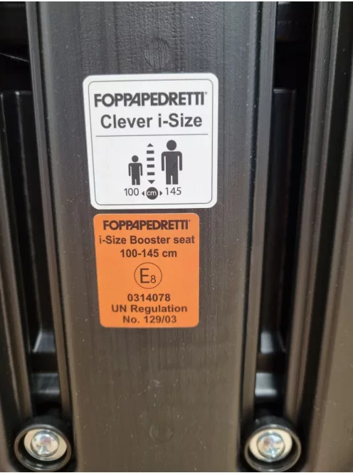 Foppapedretti Clever I-Size autósülés 100-145 cm, homokszínű OUTLET termék