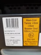 Maxi-Cosi Tanza i-Size Isofix gyerekülés, gyerekülés 100-150cm, G-CELL védelem, fekete OUTLET termék