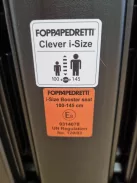 Foppapedretti Clever I-Size autósülés 100-145 cm carbon OUTLET termék