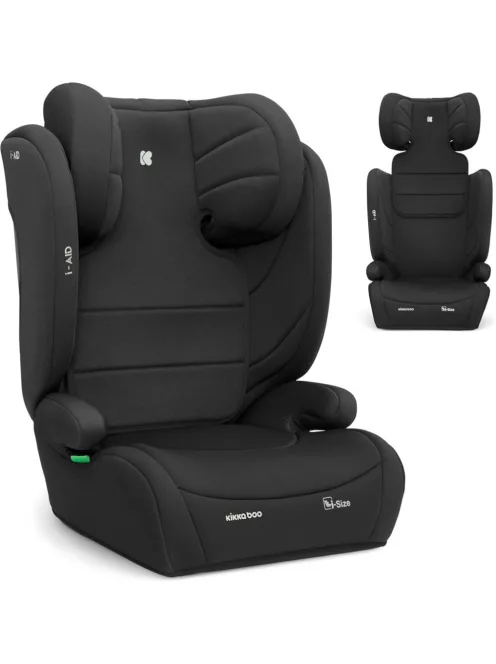 Kikkaboo I-Aid i-size 100-150cm gyerekülés, fekete szìnű OUTLET termék