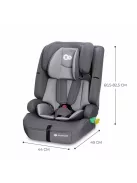 Kinderkraft Safety Fix 2 I-Size Isofix 76-150 cm Gyerekülés-szürke OUTLET termék