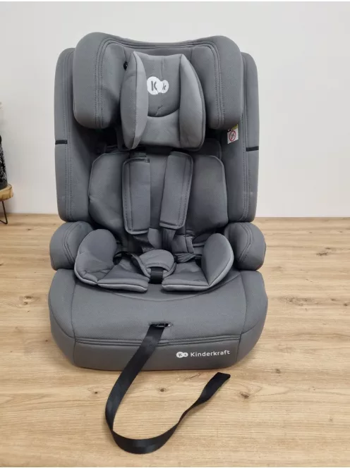 Kinderkraft Safety Fix 2 I-Size Isofix 76-150 cm Gyerekülés-szürke OUTLET termék