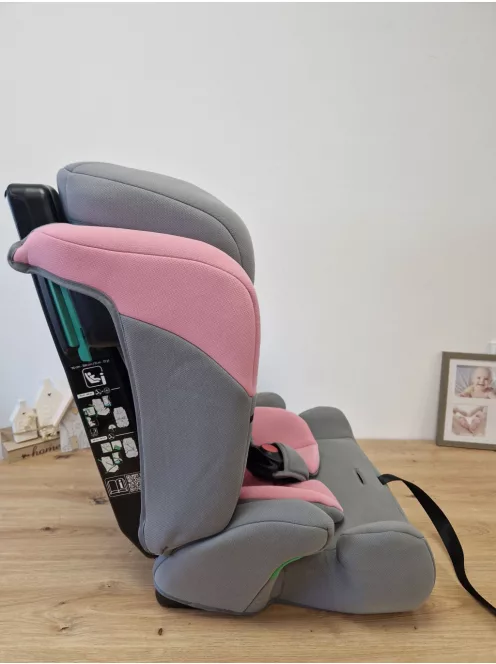 Kinderkraft Comfort Up I-Size 76-150cm gyerekülés pink- szürke OUTLET termék