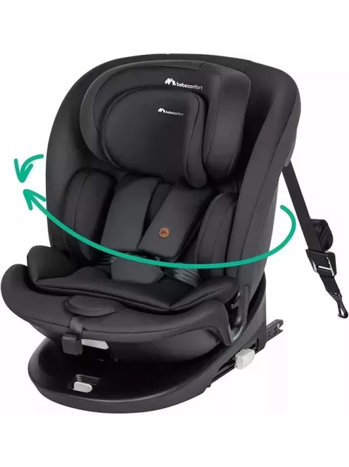 Bebeconfort RevolveFix 360°-ban forgatható, 0–12 év, 40–150 cm, ISOFIX gyerekülés, fekete OUTLET termék