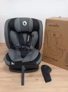Lionelo Aart i-Size 40-150cm dönthető gyerekülés, fekete-szürke, OUTLET termék