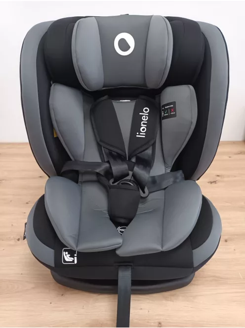 Lionelo Aart i-Size 40-150cm dönthető gyerekülés, fekete-szürke, OUTLET termék
