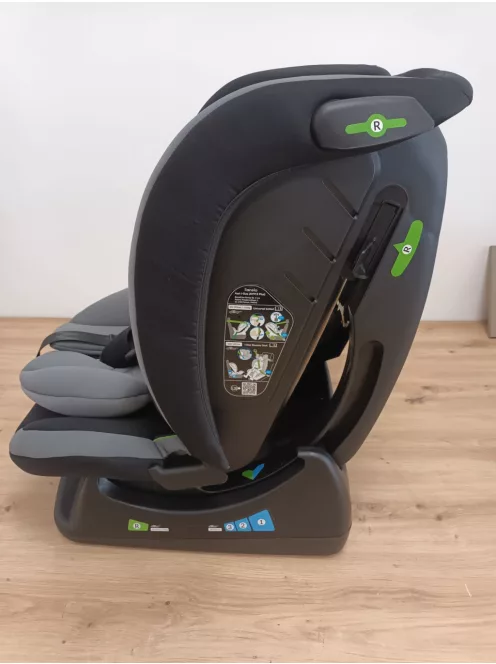 Lionelo Aart i-Size 40-150cm dönthető gyerekülés, fekete-szürke, OUTLET termék