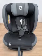 Lionelo Aart i-Size 40-150cm dönthető gyerekülés, fekete-szürke, OUTLET termék