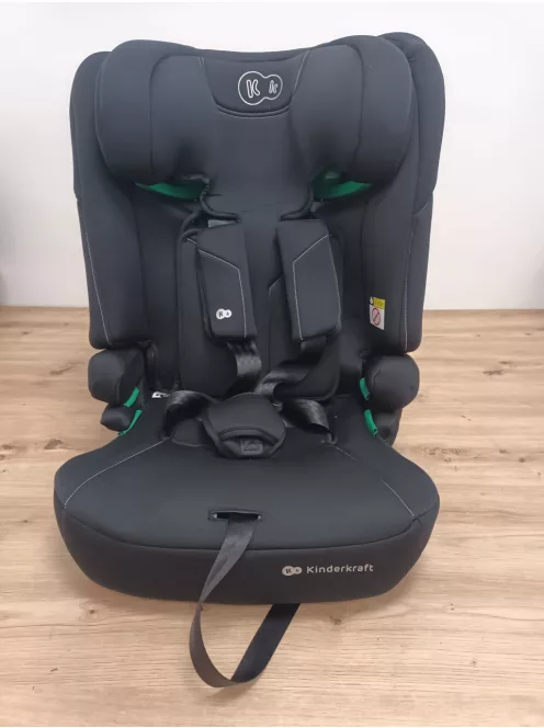 Kinderkraft I-Comfy i-Size 76-150cm gyerekülés, fekete OUTLET termék
