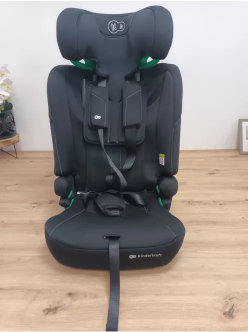 Kinderkraft I-Comfy i-Size 76-150cm gyerekülés, fekete OUTLET termék