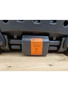 Kinderkraft Junior Fix2 I-SIZE Isofix Gyerekülés 100-150 cm szürke- fekete OUTLET termék