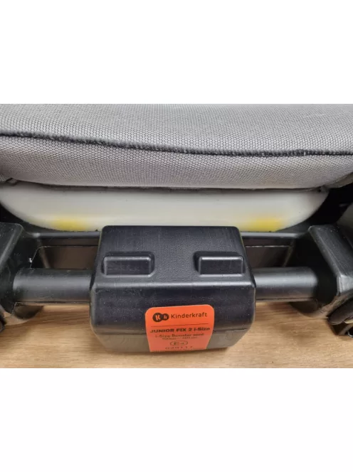 Kinderkraft Junior Fix2 I-SIZE Isofix Gyerekülés 100-150 cm szürke- fekete OUTLET termék