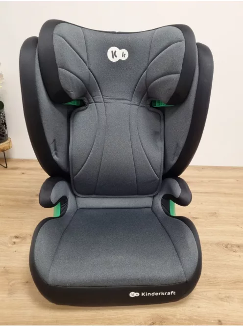 Kinderkraft Junior Fix2 I-SIZE Isofix Gyerekülés 100-150 cm szürke- fekete OUTLET termék