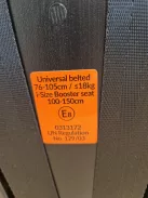 LIONELO Levi I-SIZE 76-150 cm autós gyerekülés szürke-fekete OUTLET termék