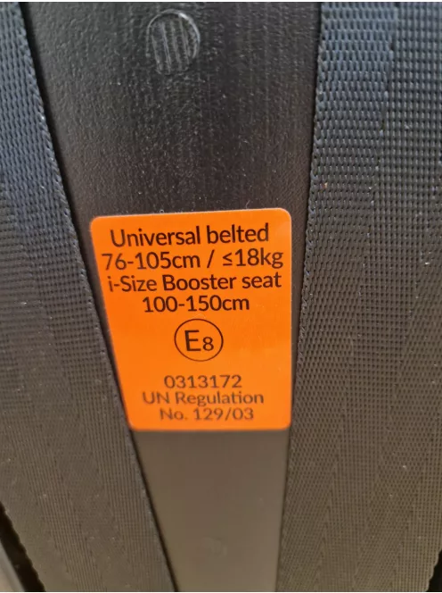 LIONELO Levi I-SIZE 76-150 cm autós gyerekülés szürke-fekete OUTLET termék