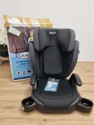 Graco Junior Maxi i-Size gyerekülés , kb. 3,5-12 éves korig (100-150 cm),fekete szürke szìnű OUTLET termék