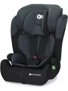   Kinderkraft COMFORT UP i-Size gyerekülés 76-150cm szürke-fekete szìnű OUTLET termék