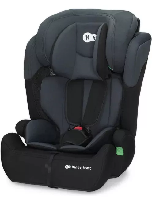 Kinderkraft COMFORT UP i-Size gyerekülés 76-150cm szürke-fekete szìnű OUTLET termék