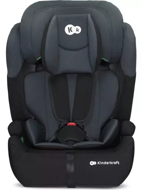 Kinderkraft COMFORT UP i-Size gyerekülés 76-150cm szürke-fekete szìnű OUTLET termék