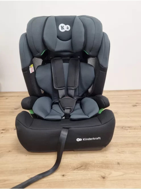 Kinderkraft COMFORT UP i-Size gyerekülés 76-150cm szürke-fekete szìnű OUTLET termék