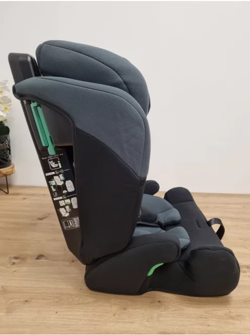 Kinderkraft COMFORT UP i-Size gyerekülés 76-150cm szürke-fekete szìnű OUTLET termék