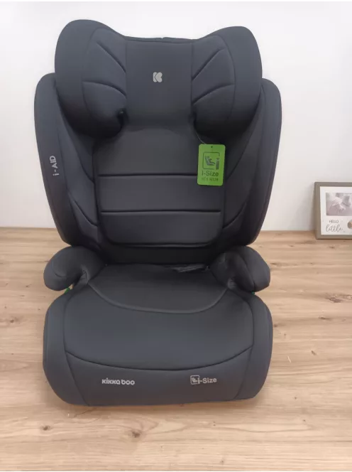 Kikkaboo I-Aid i-size 100-150 cm gyerekülés fekete OUTLET termék