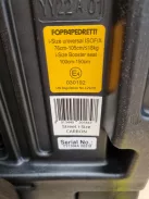 Foppapedretti Street I-Size, Isofixes gyerekülés 76-150 cm , 15 hónapos kortól 12 éves korig, carbon OUTLET termék